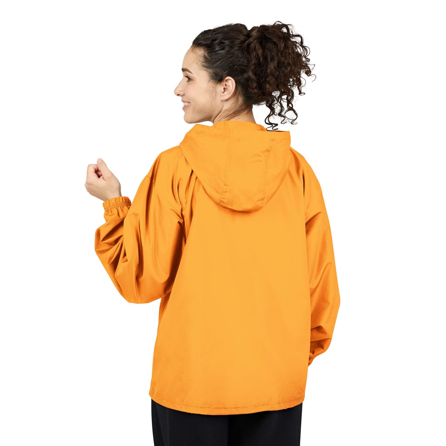 Champion Packable Anorak Jacket — Lightweight Hooded Windbreaker with Chest Crest